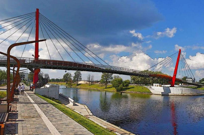 Pedestrian Bridge Mitava