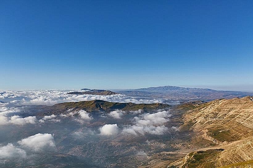 Sannine Mountain Peaks
