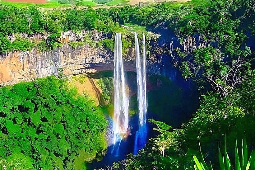 Chamarel Waterfall