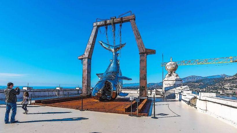 Terrace of Oceanographic Museum