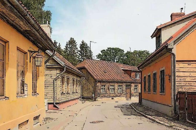 Cesis Wooden Architecture