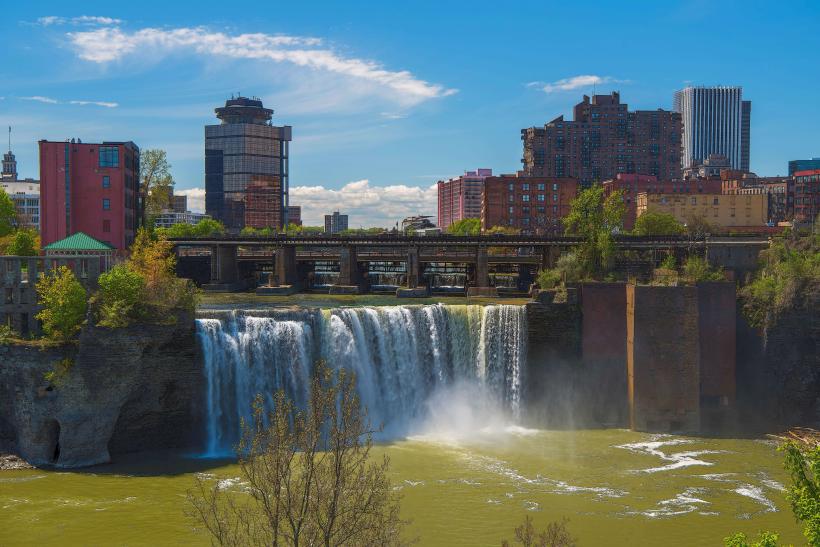 Genesee River's High Falls
