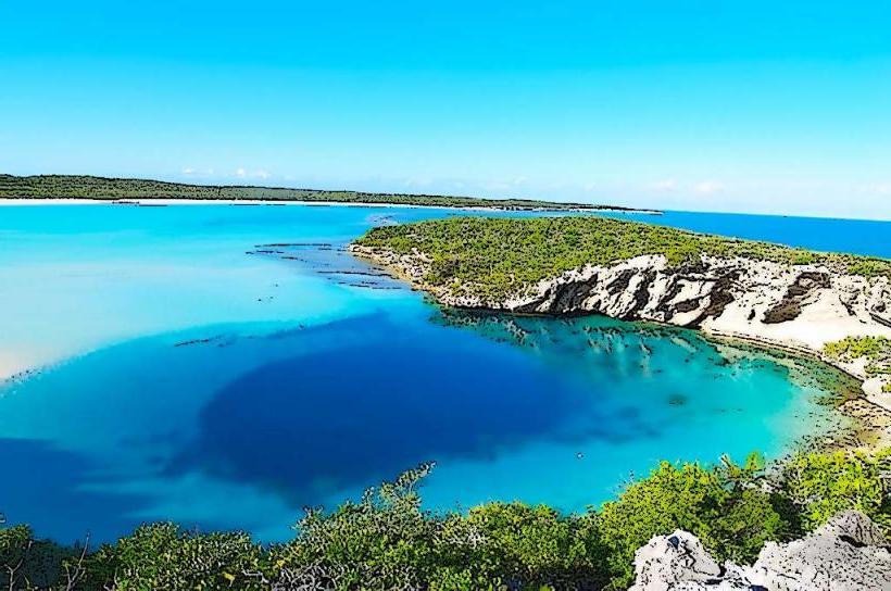 Exuma Islands Blue Hole