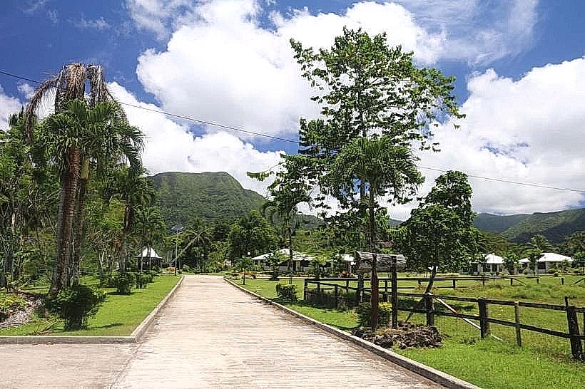 Sauniatu Mormon Village