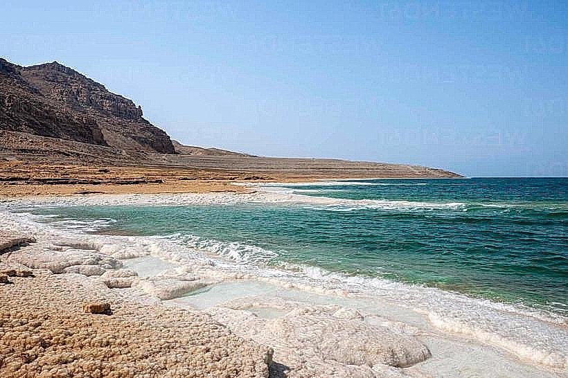 Dead Sea Salt Formations