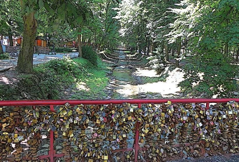 Bridge of Love in Vrnjačka Banja