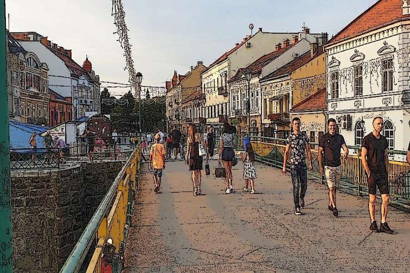 Uzhhorod Riverfront Promenade