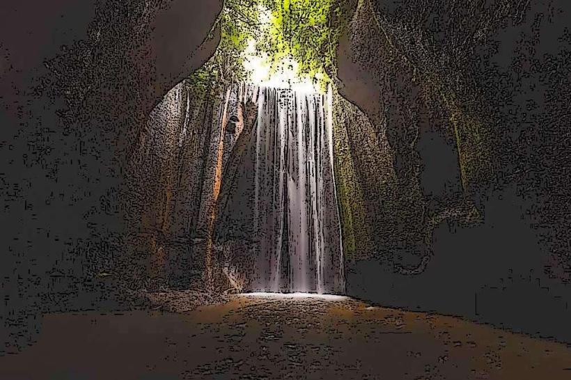 Tukad Cepung Waterfall