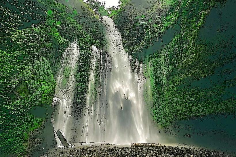 Sendang Gile Waterfall