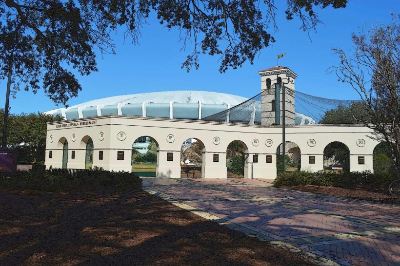 Mike the Tiger’s Habitat