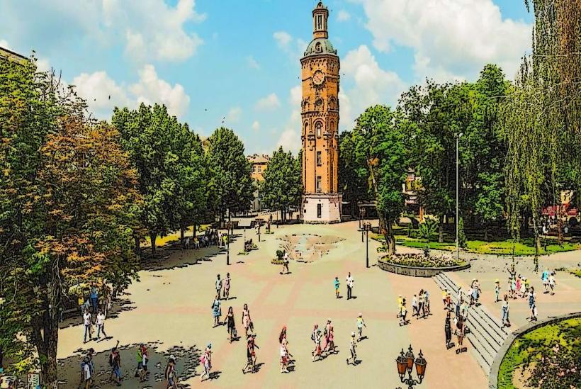 Vinnytsia Central Square (European Square)