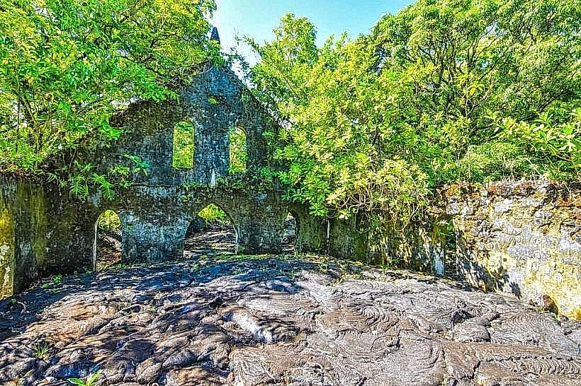 LMS Church Ruins (Buried in Lava)