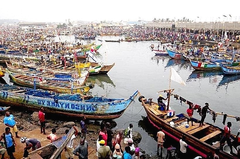 Elmina Fish Market