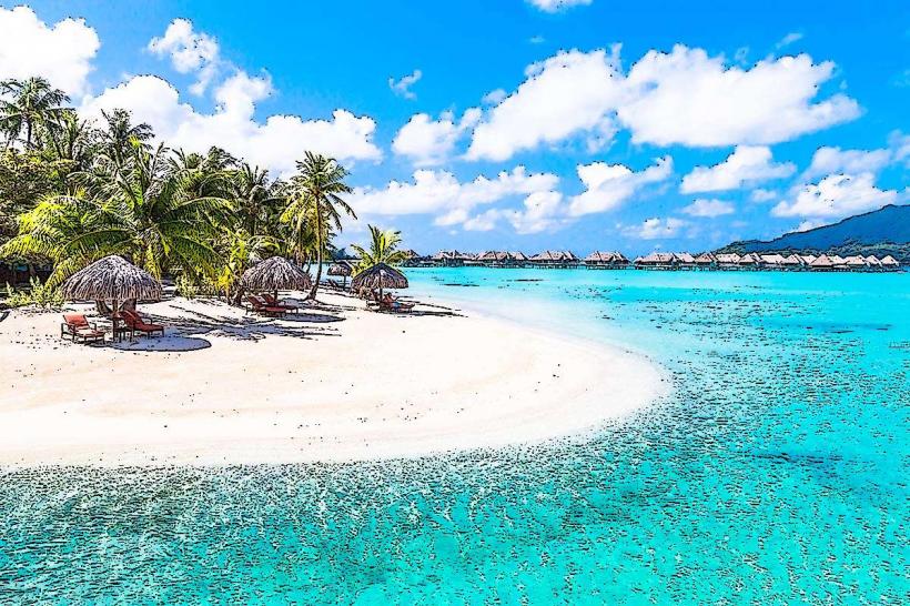 Bora Bora Private Beaches