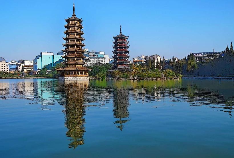 Guilin Two Rivers and Four Lakes
