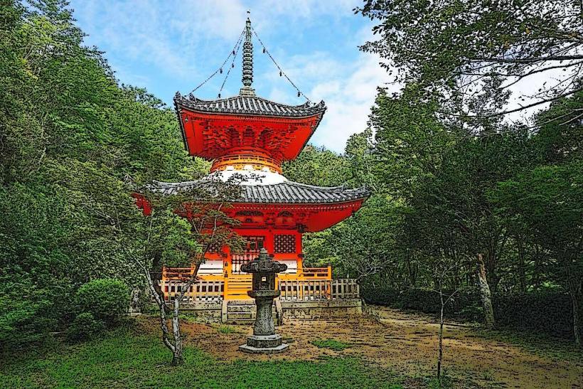 Mitaki-dera Temple